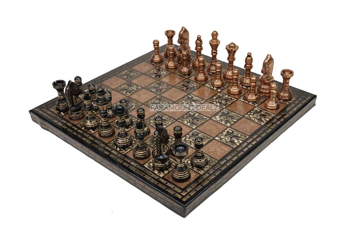 Antique purchases chess set