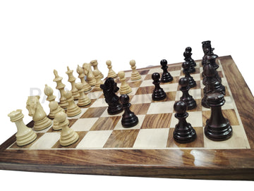 🌟 Play Like a Champion: 4.25-Inch Wellington Chess Pieces & 21-Inch Grand Master Board! ♟️