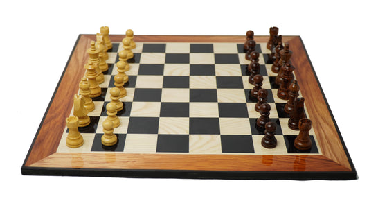 14 Inches Wooden Laminated Magnetic Chess Set