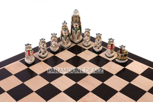 Paramount Dealz Royal Maharaja Handmade Chess Board Game Set - 19