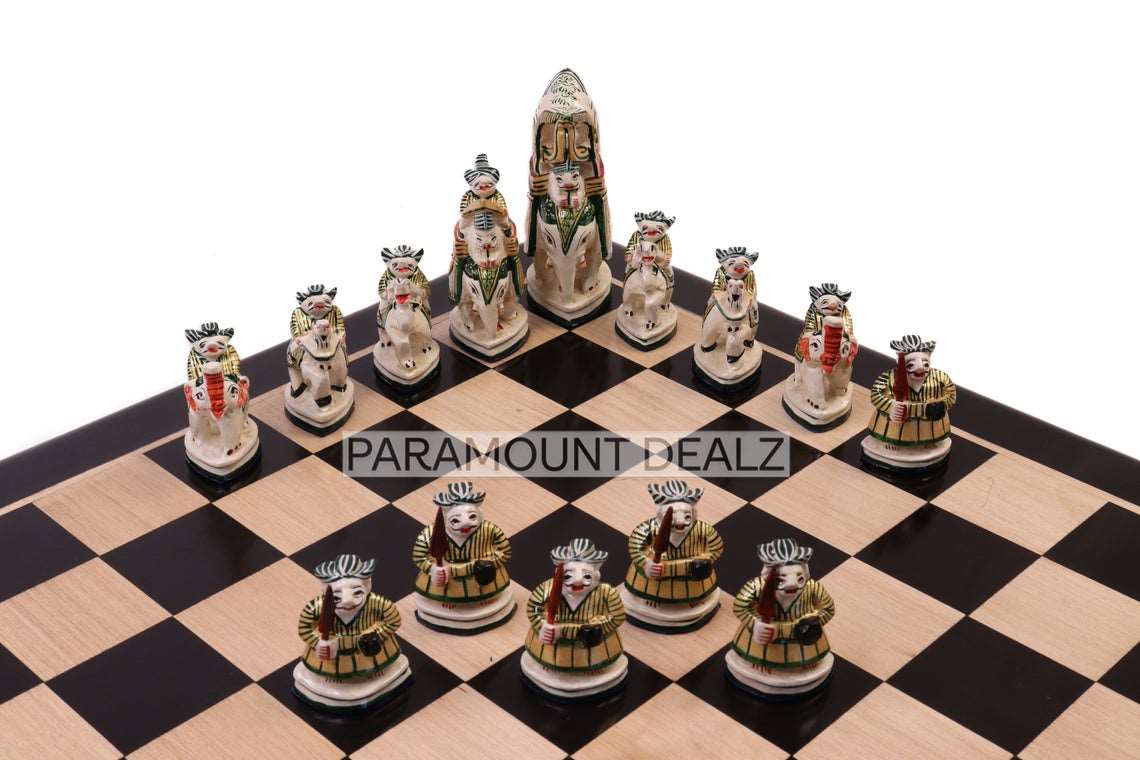 Paramount Dealz Royal Maharaja Handmade Chess Board Game Set