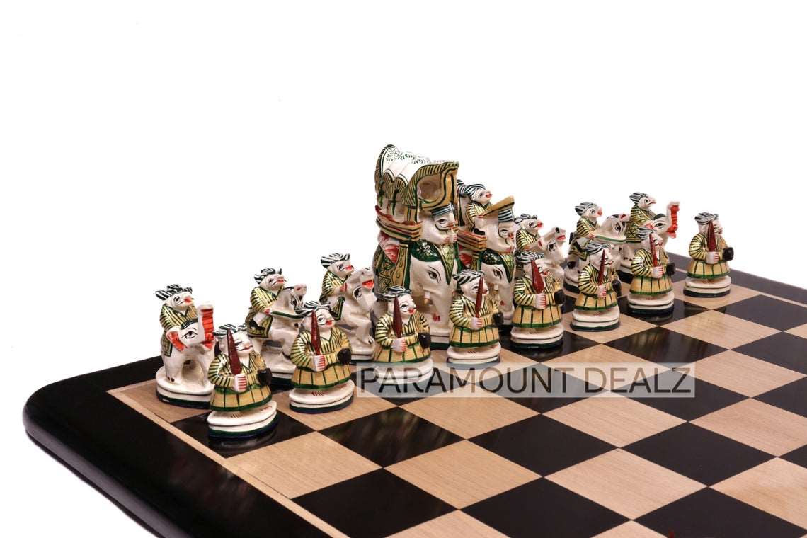 Paramount Dealz Royal Maharaja Handmade Chess Board Game Set