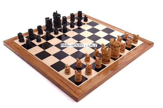Paramount Dealz Luxury Collection Wooden Chess Board Game Set - 19