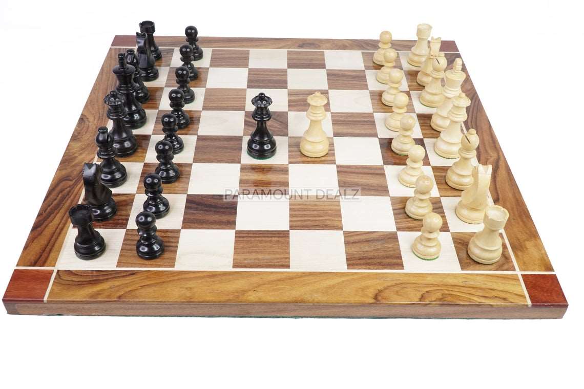 Personalized Wooden Chess Board Game Set