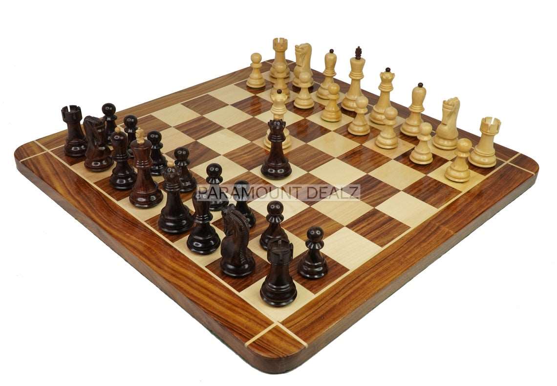 Personalized Wooden Chess Board Game