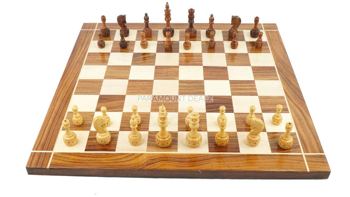 Chessmen Wooden Chess Pieces