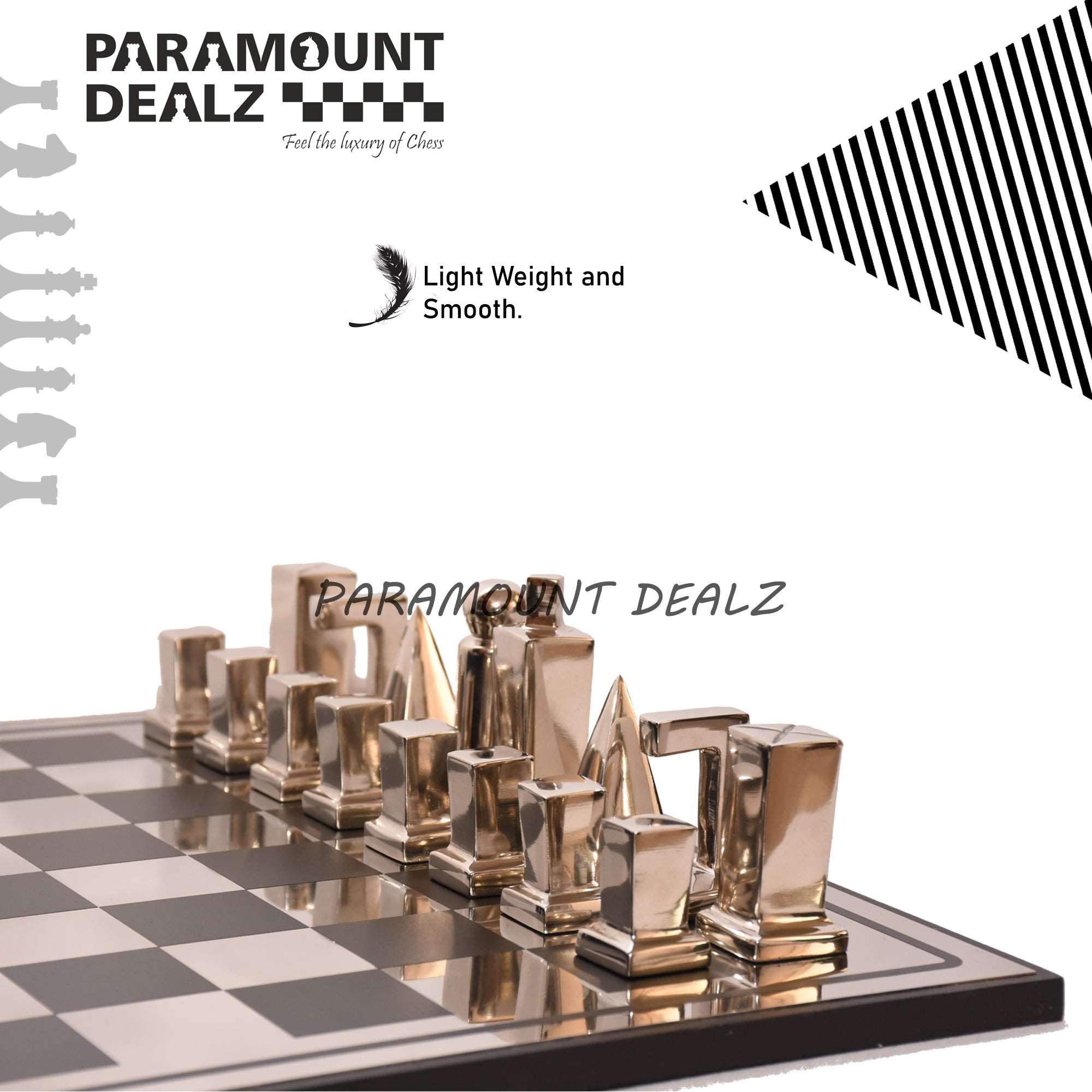 Fischer series Aluminium Chess Set