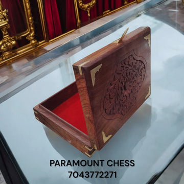 Wooden Chess box 10X8 INCH