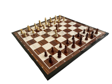 ✨ Discover the Elegance of Our Wooden Laminated Chess Board with 3-Inch Wooden Elite Pieces! ♟️