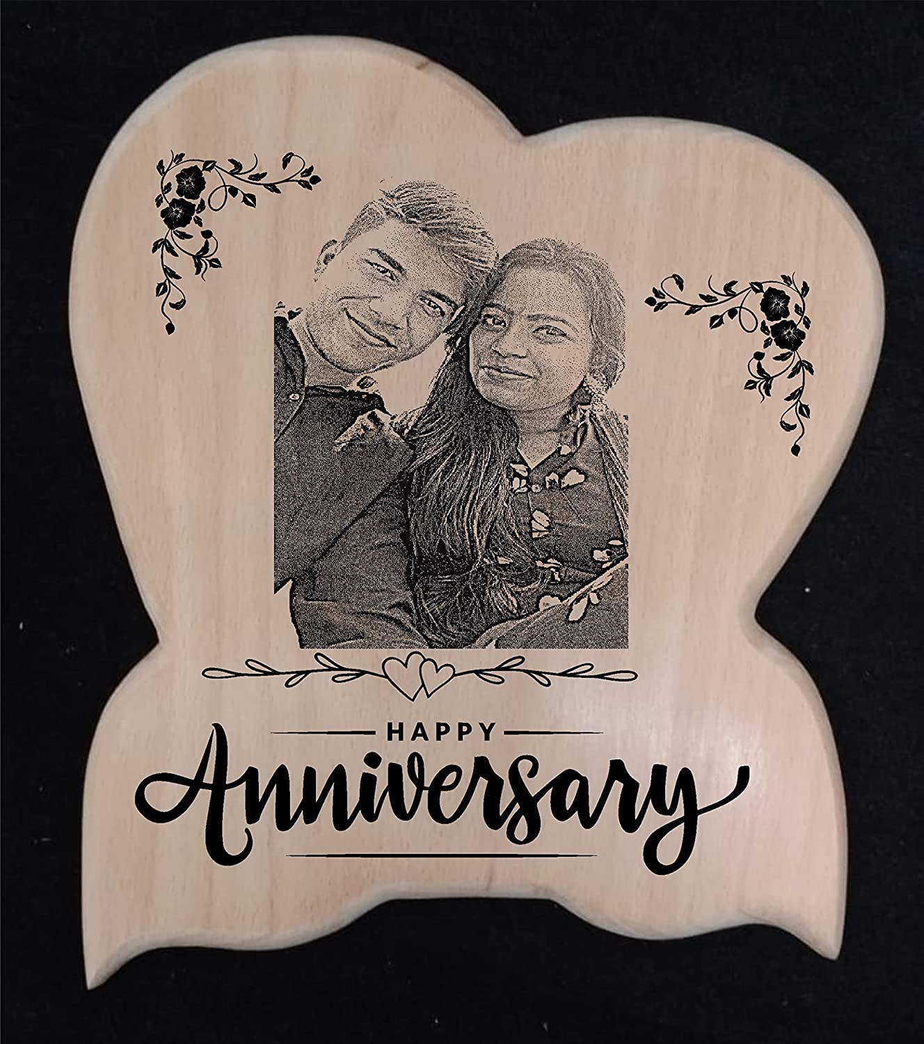 Best Wood Photo Frame for gifting on Happy Birthday, Anniversary