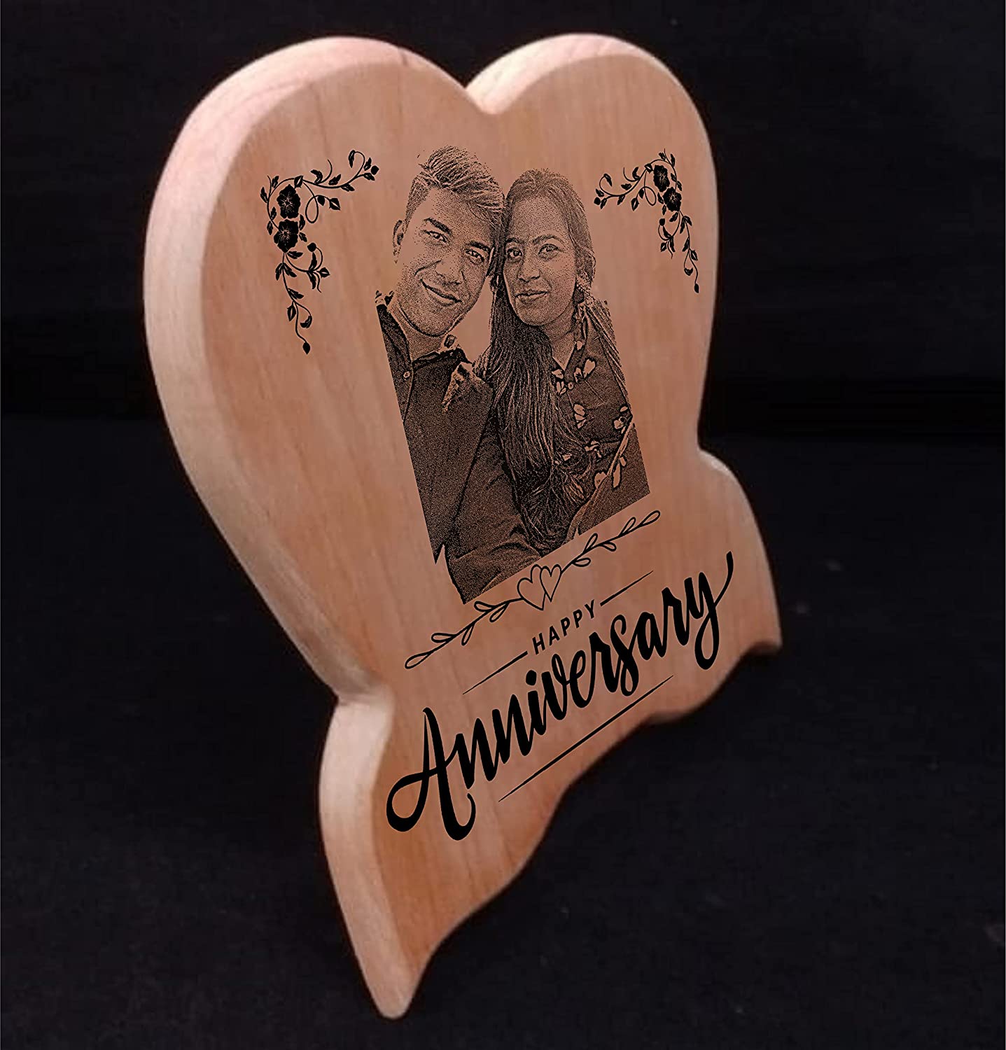 Best Wood Photo Frame for gifting on Happy Birthday, Anniversary