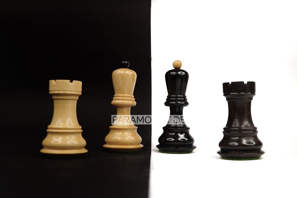 King Height Russian Style Chess Pieces