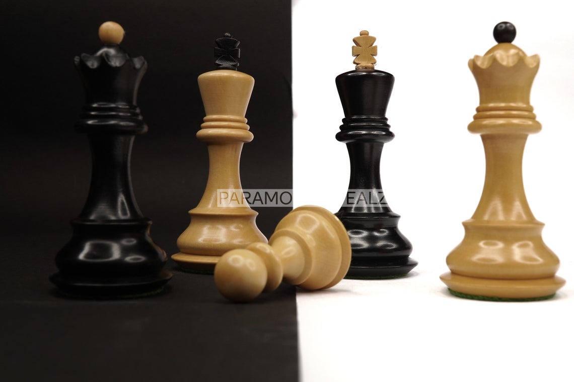 King Height Russian Style Chess Pieces