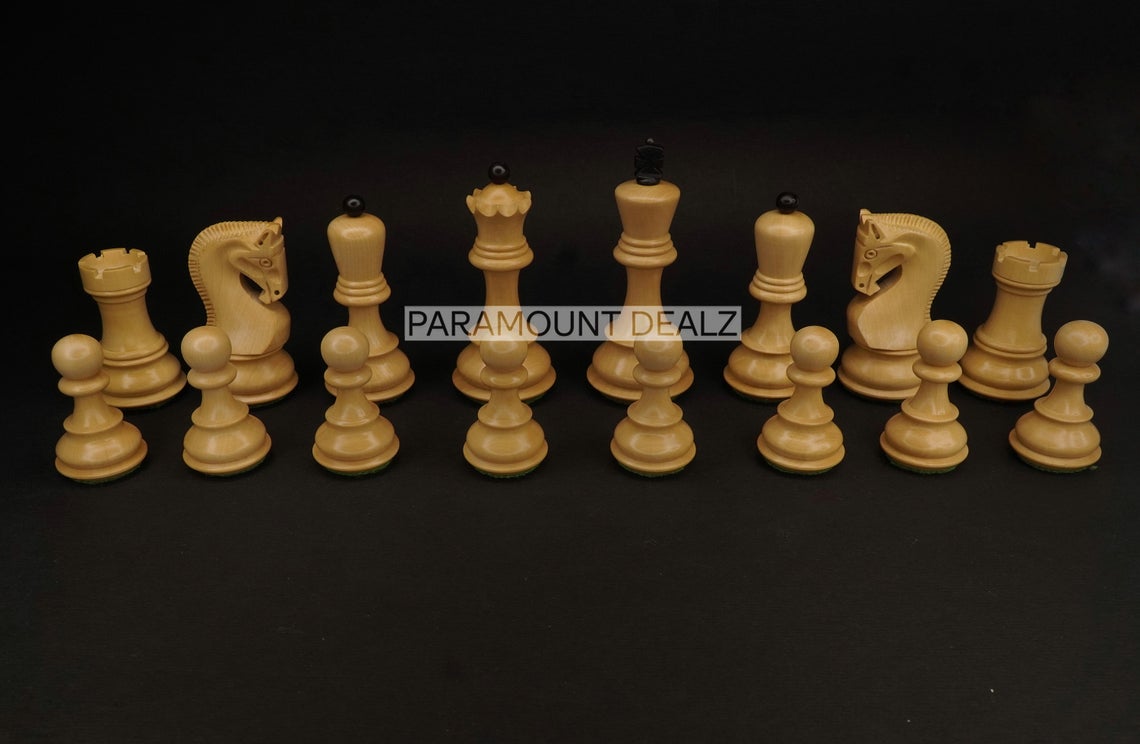 King Height Russian Style Chess Pieces