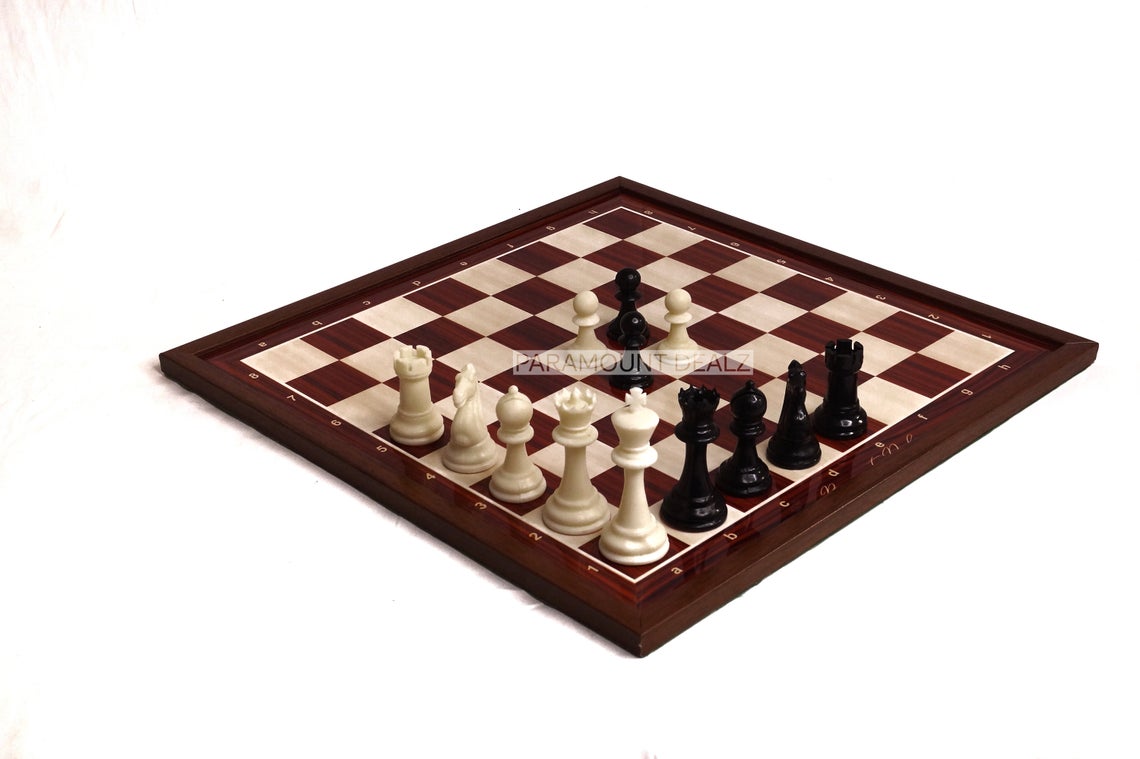 Wooden Laminated Chess Board Game Set