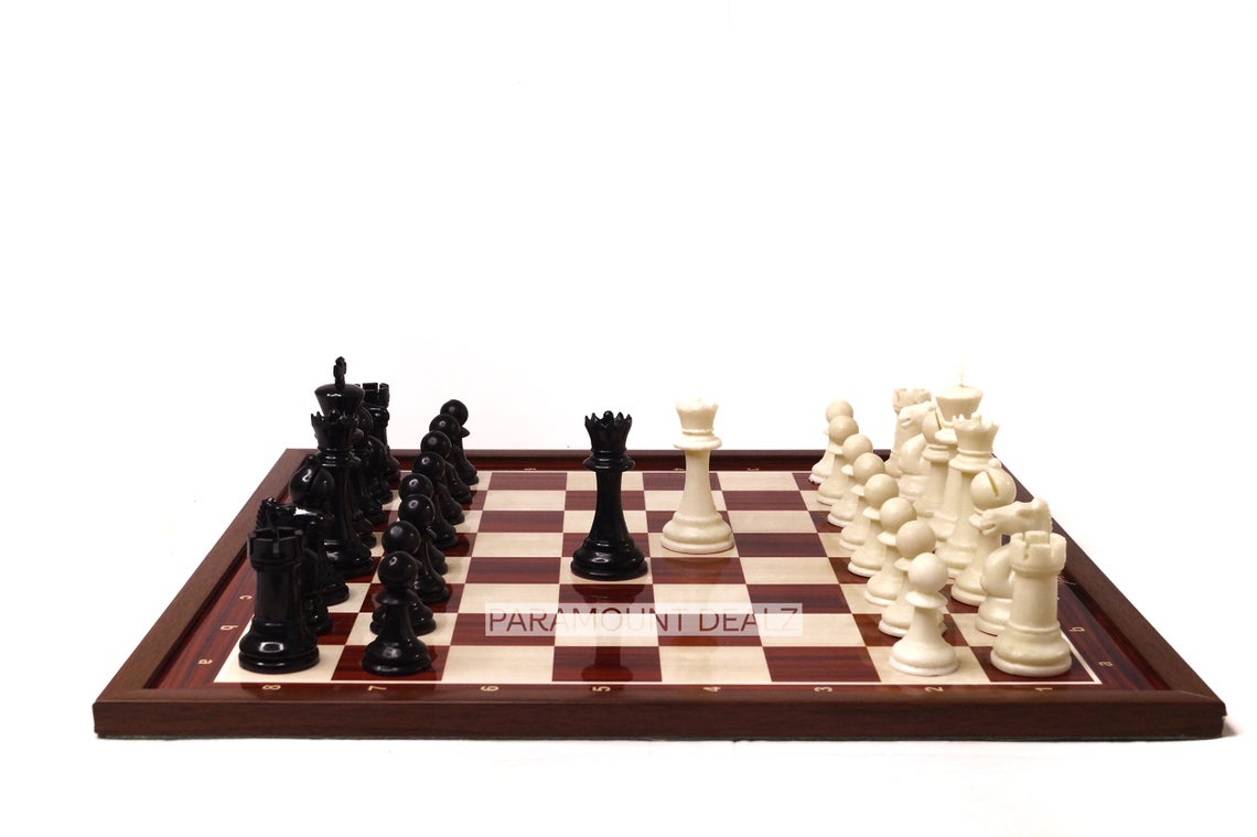 Wooden Laminated Chess Board Game Set