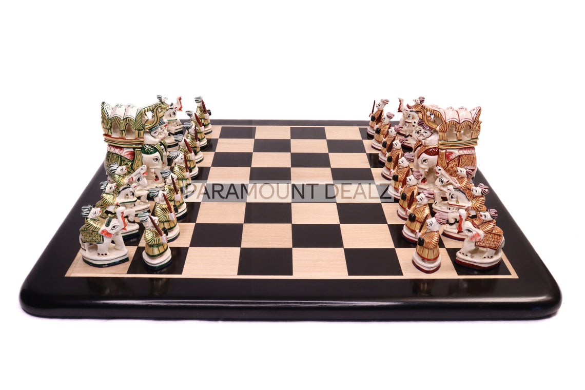 Paramount Dealz Royal Maharaja Handmade Chess Board Game Set