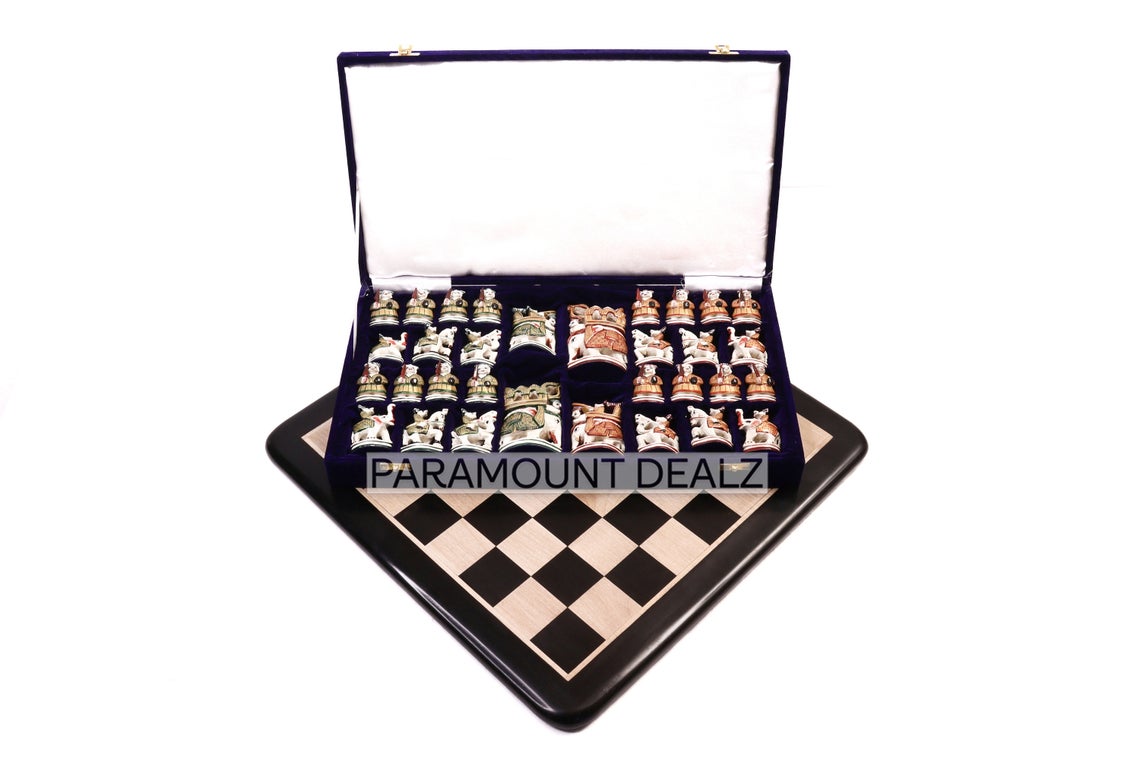 Paramount Dealz Royal Maharaja Handmade Chess Board Game Set