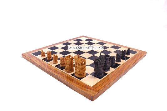 Paramount Dealz Luxury Collection Wooden Chess Board Game Set - 19