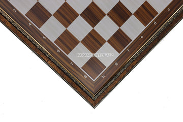 Wooden Laminated 21" Chess Board Game Set