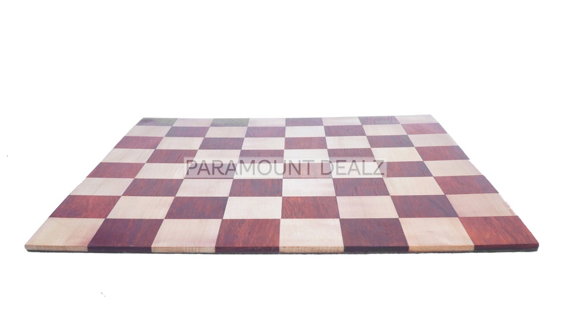 Personalized Queen Gambit Roll Up Wooden Chess Board