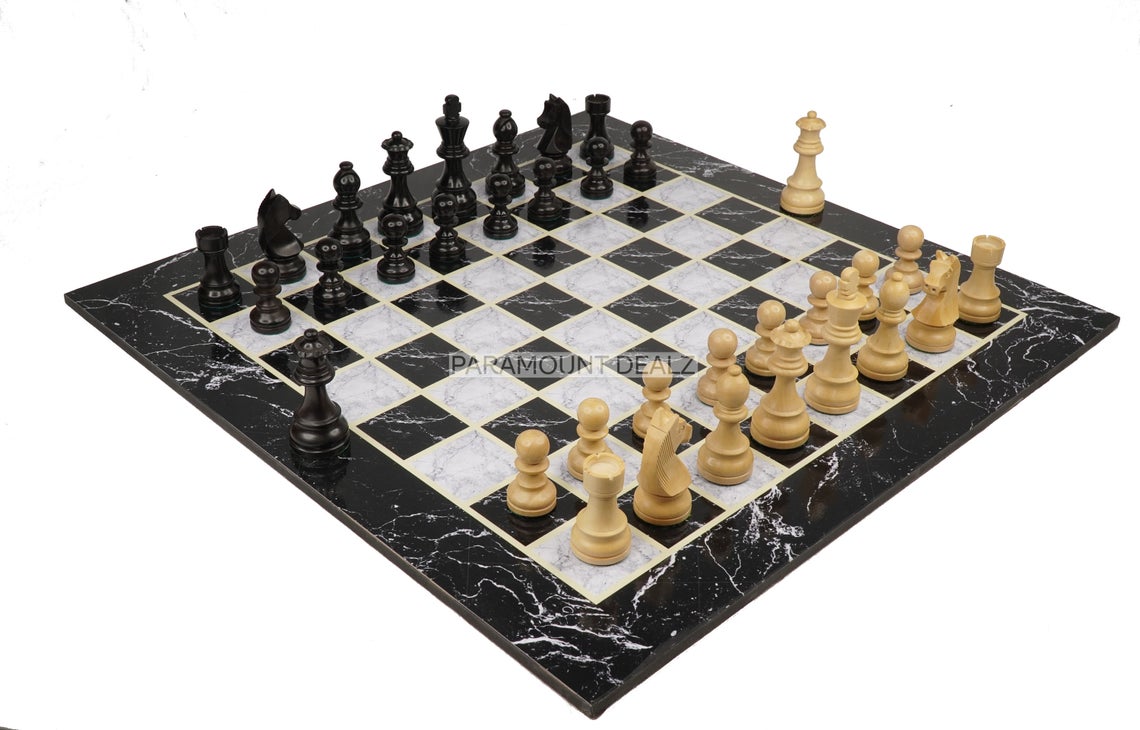 Staunton Style Wooden Chess Pieces