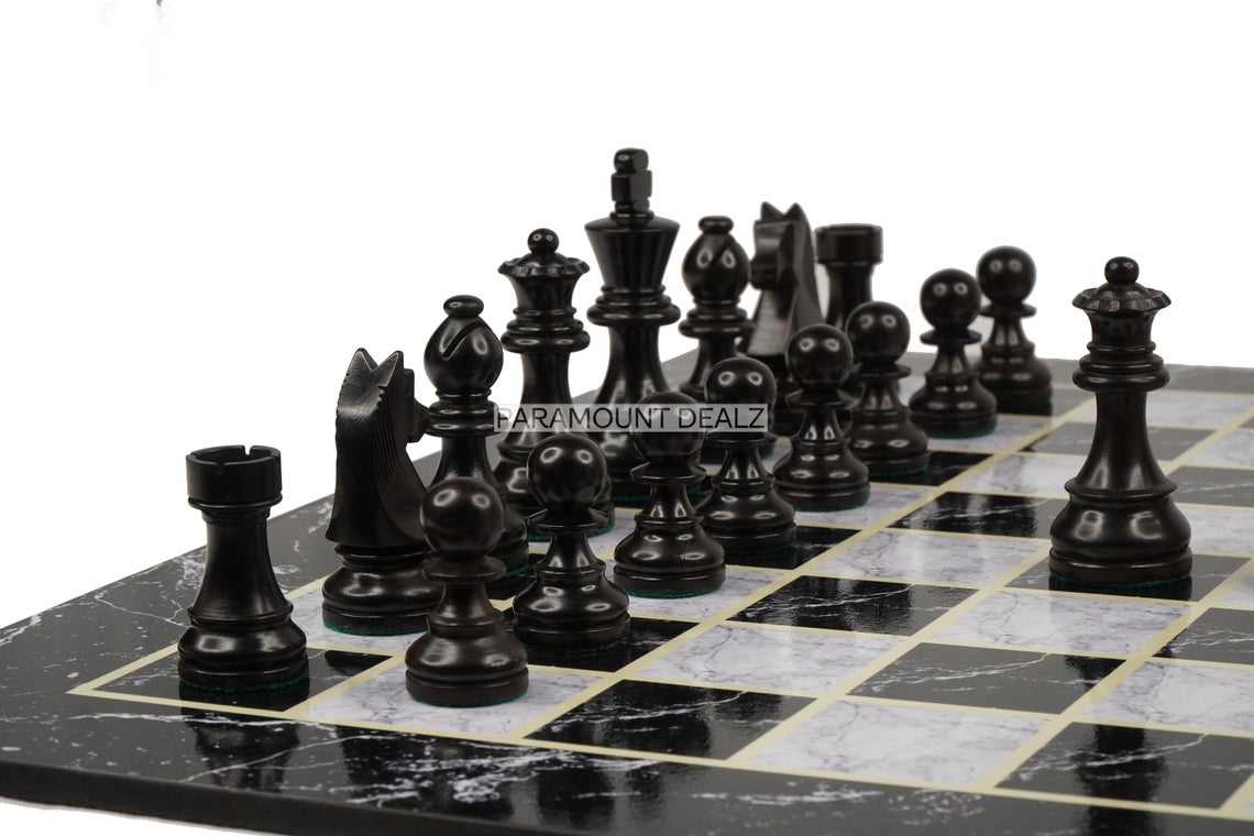 Staunton Style Wooden Chess Pieces