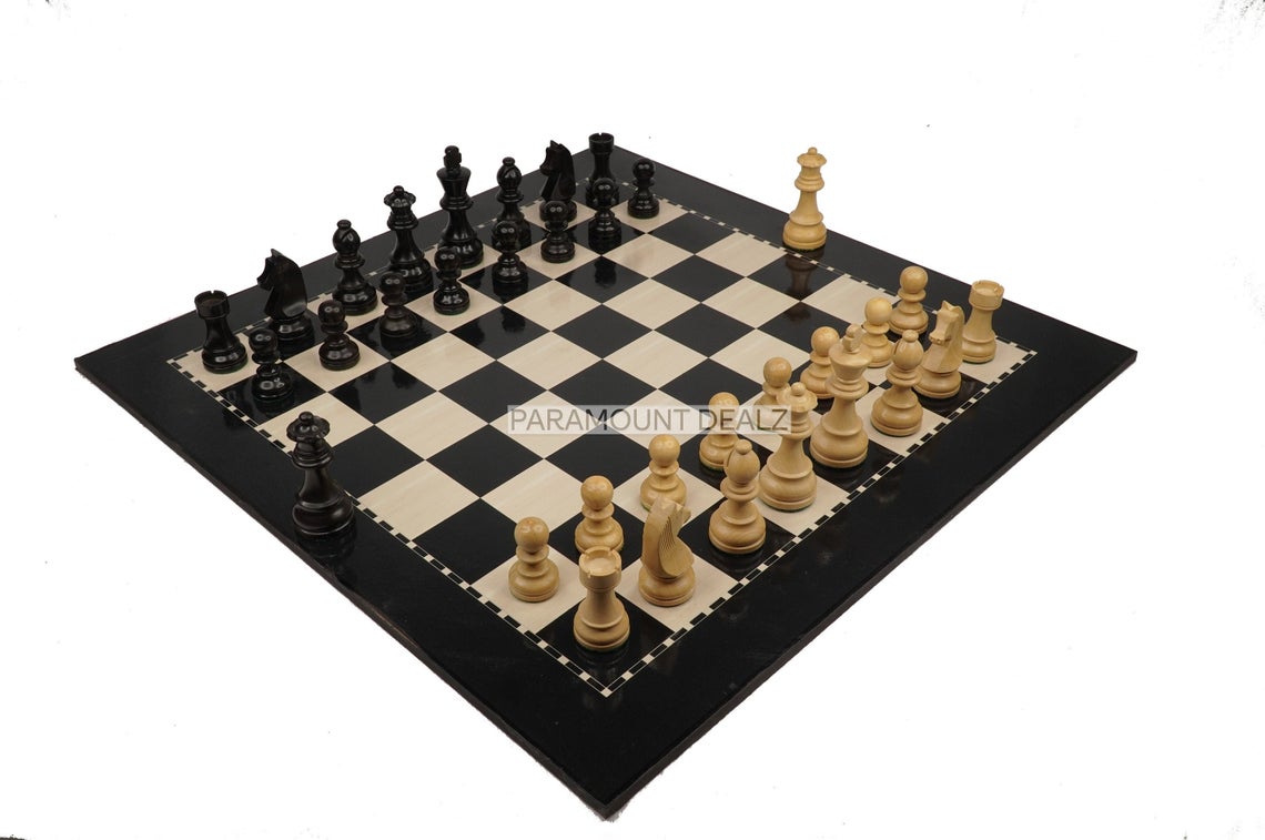 Wooden Laminated Chess Board Game