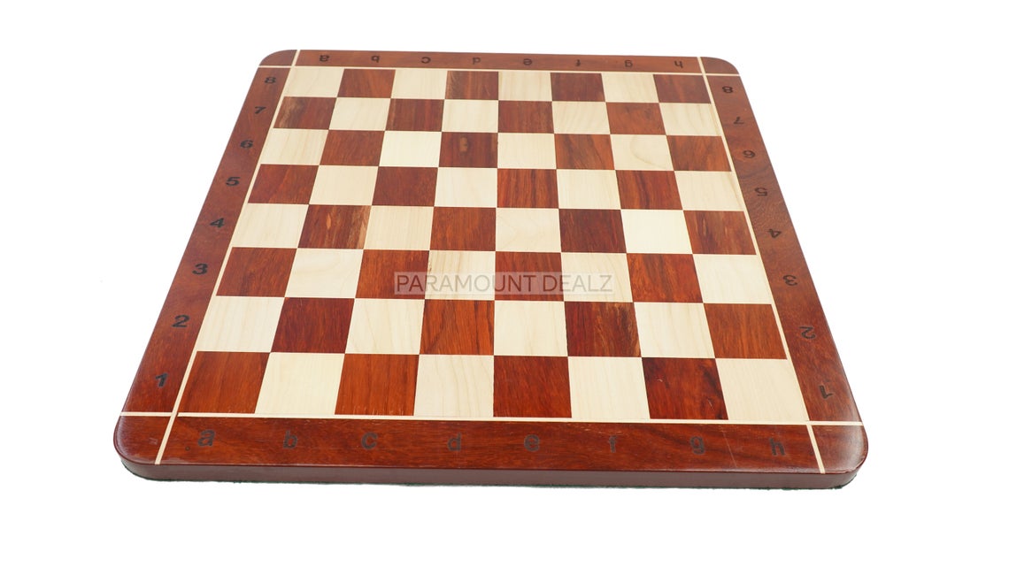 Wooden Chess Board with Free Chess Bag