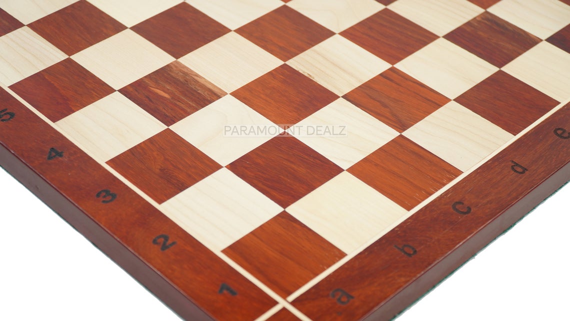 Wooden Chess Board with Free Chess Bag