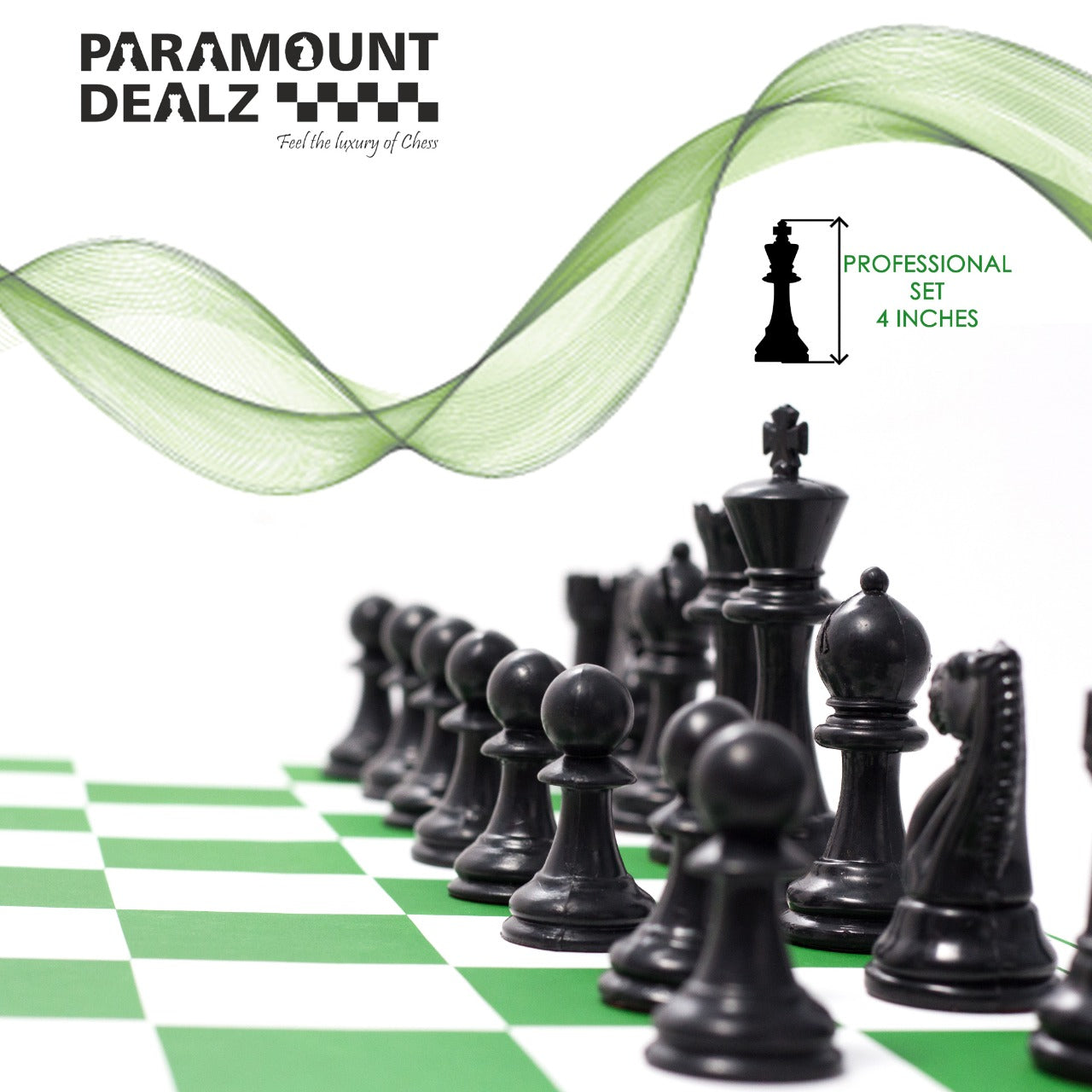 Tournament Chess Set and Chess Bag