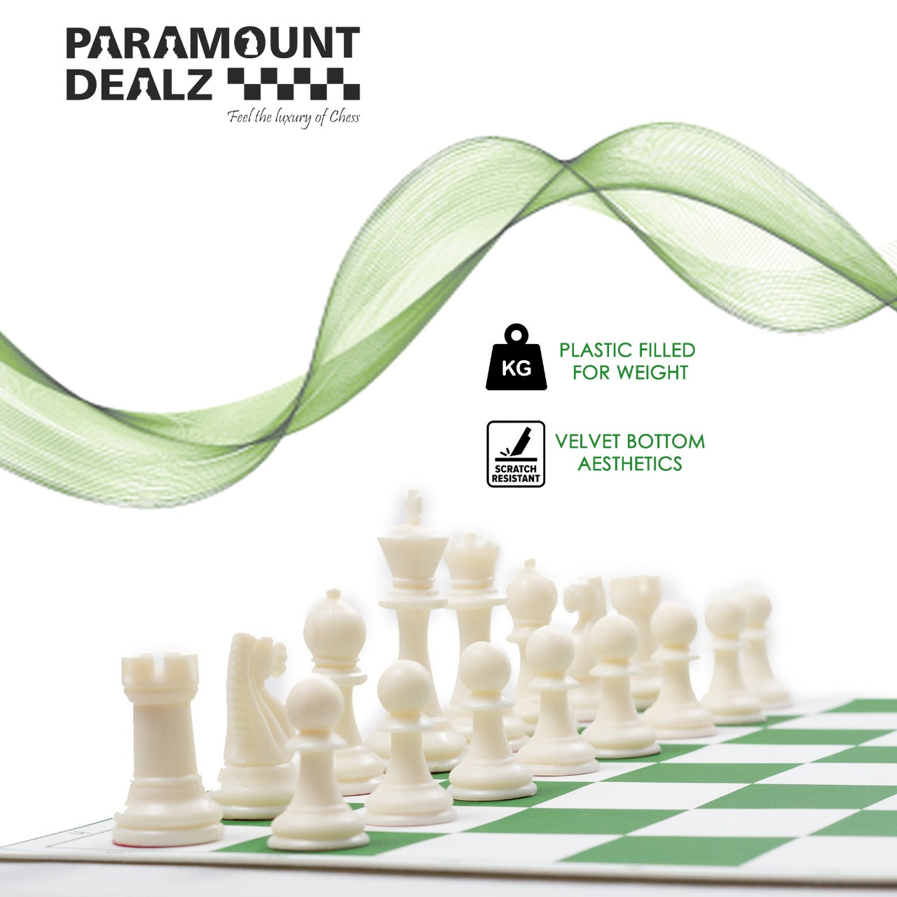 Tournament Chess Set and Chess Bag