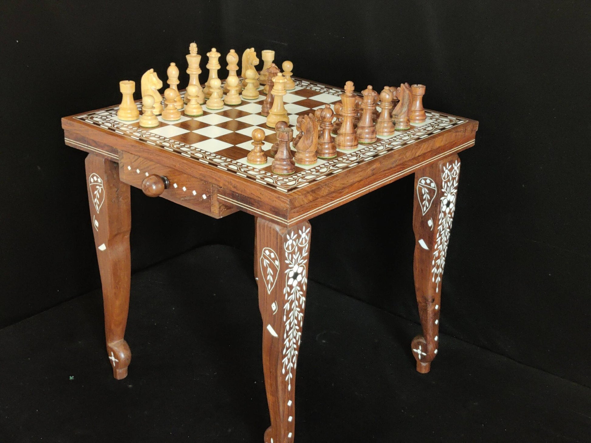 Chess Table Wooden