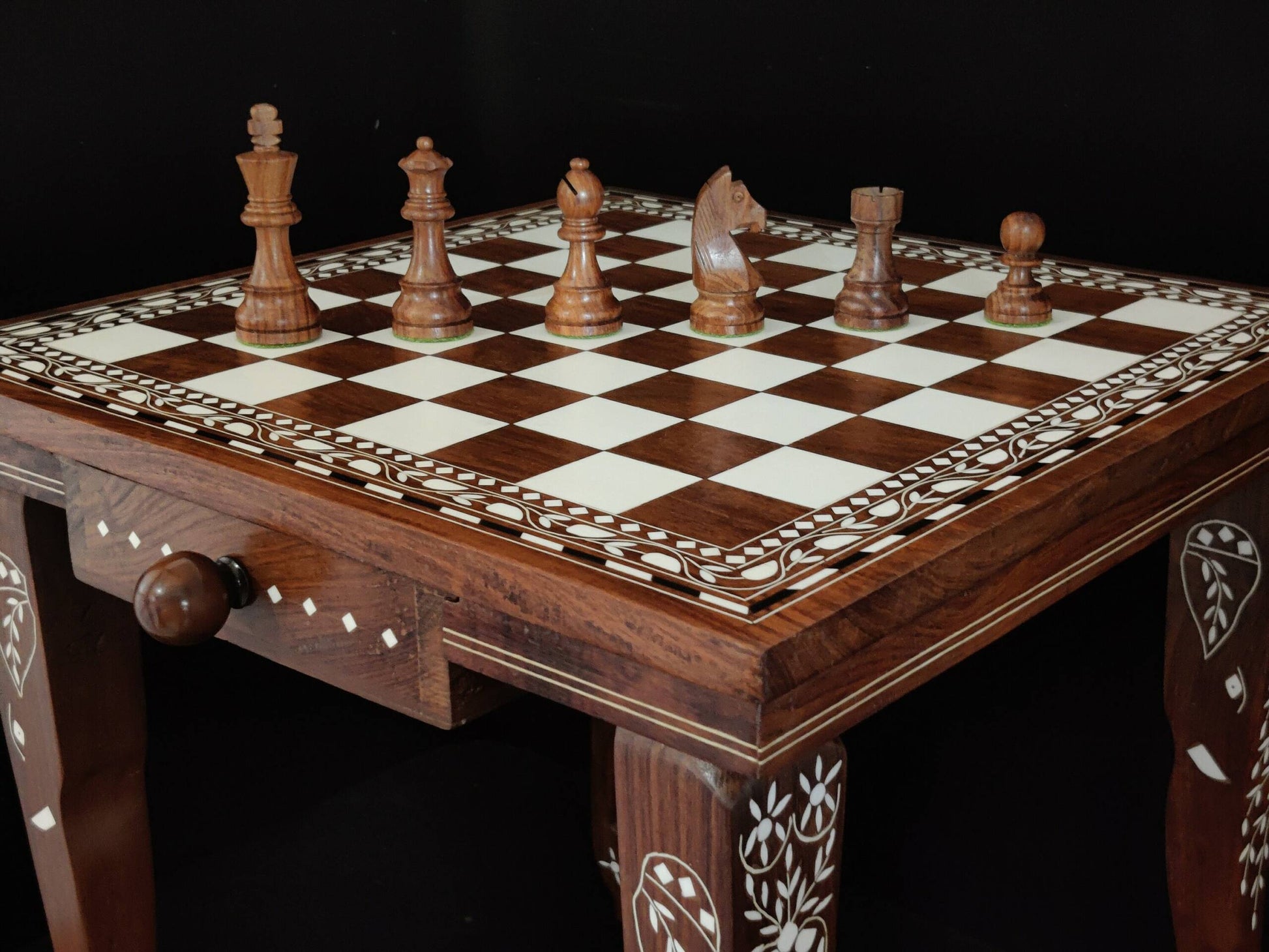 Chess Table Wooden