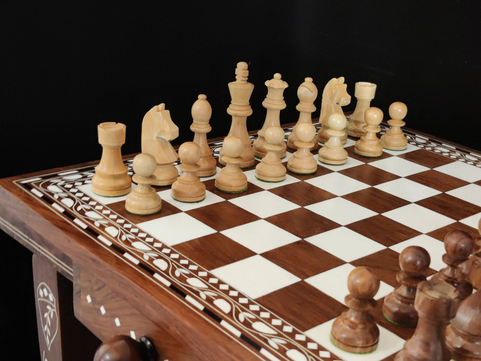 Chess Table Wooden